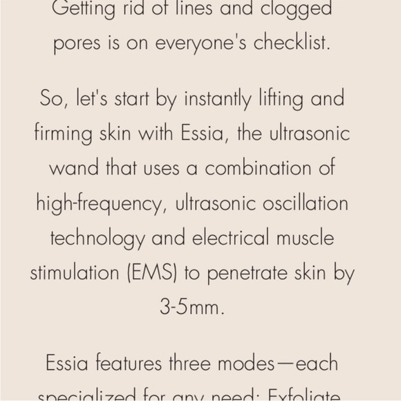 Essie ultrasonic lifting & exfoliating wand - Picture 4 of 7